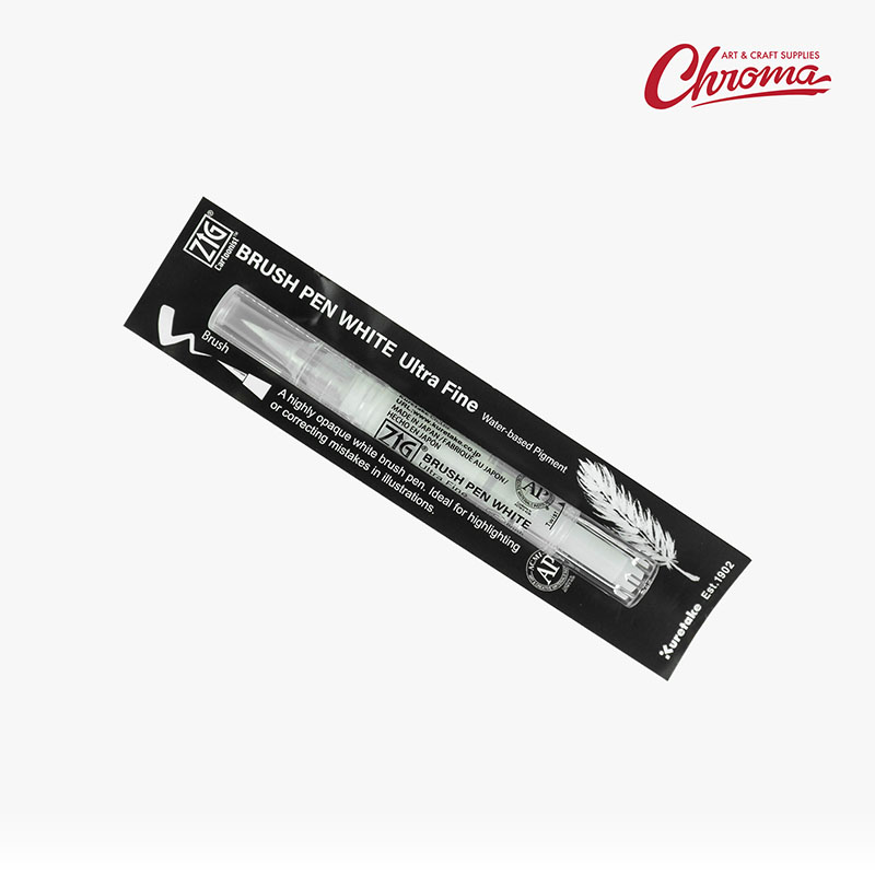 ZIG Brush Pen White Ultra Fine-01.jpg